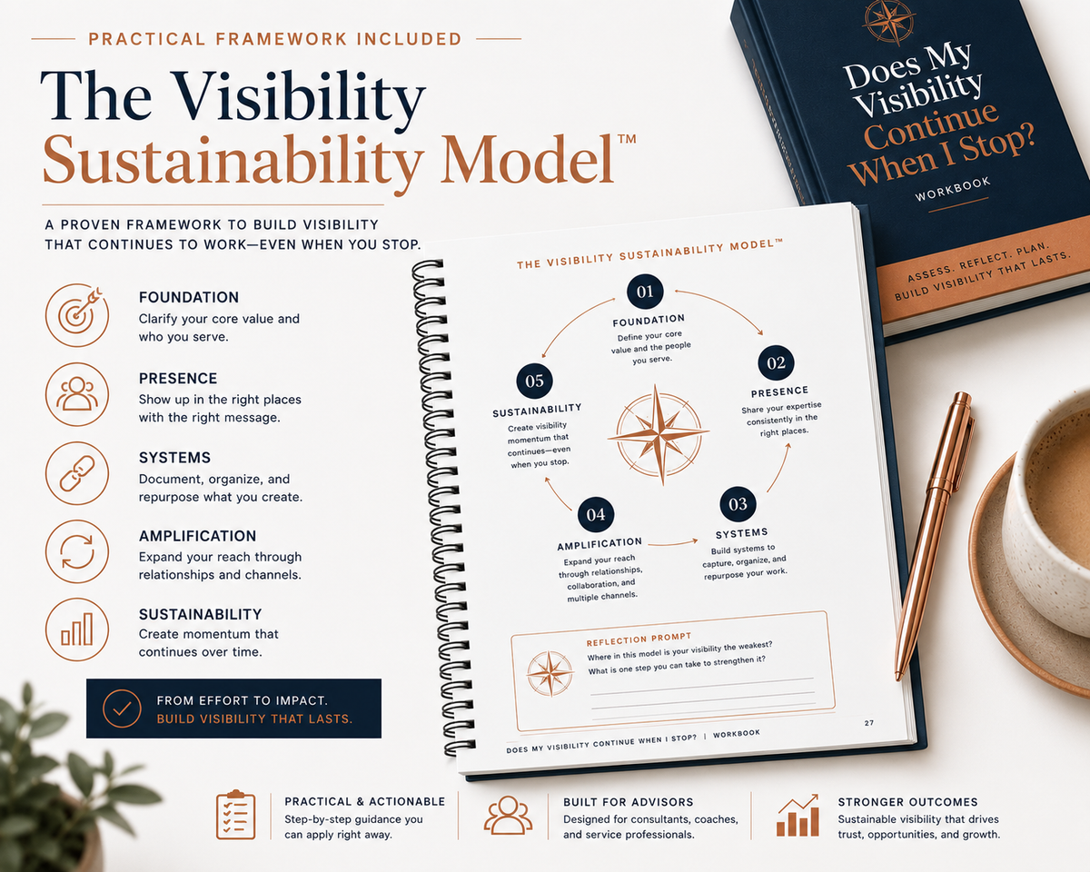 Does My Visibility Continue When I Stop?™ Complete Professional Set | Consultant-Grade PLR | Commercial Use image 2