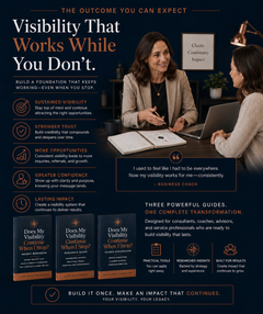 Does My Visibility Continue When I Stop?™ Complete Professional Set | Consultant-Grade PLR | Commercial Use image 4