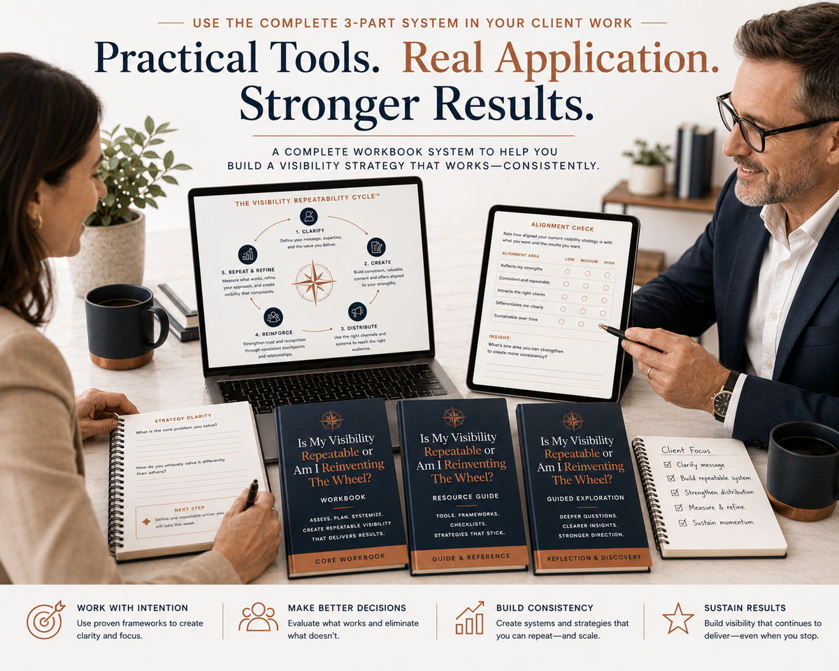 Is My Visibility Repeatable or Am I Reinventing the Wheel?™ Complete Professional Set | Consultant-Grade PLR | Commercial Use image 3