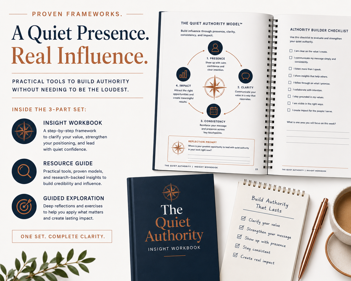 The Quiet Authority™ Complete Professional Set | Consultant-Grade PLR | Commercial Use image 2