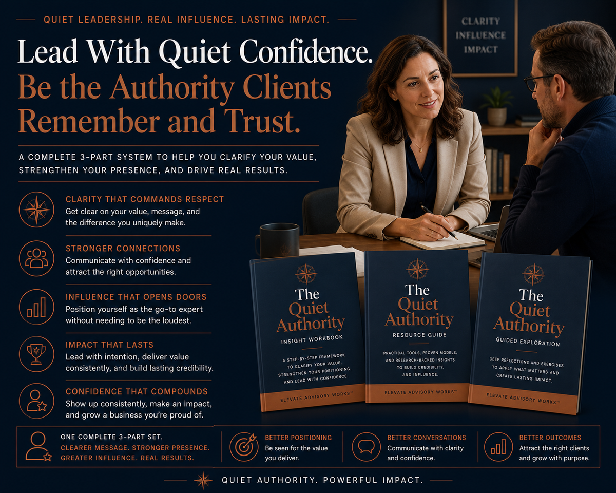 The Quiet Authority™ Complete Professional Set | Consultant-Grade PLR | Commercial Use image 4