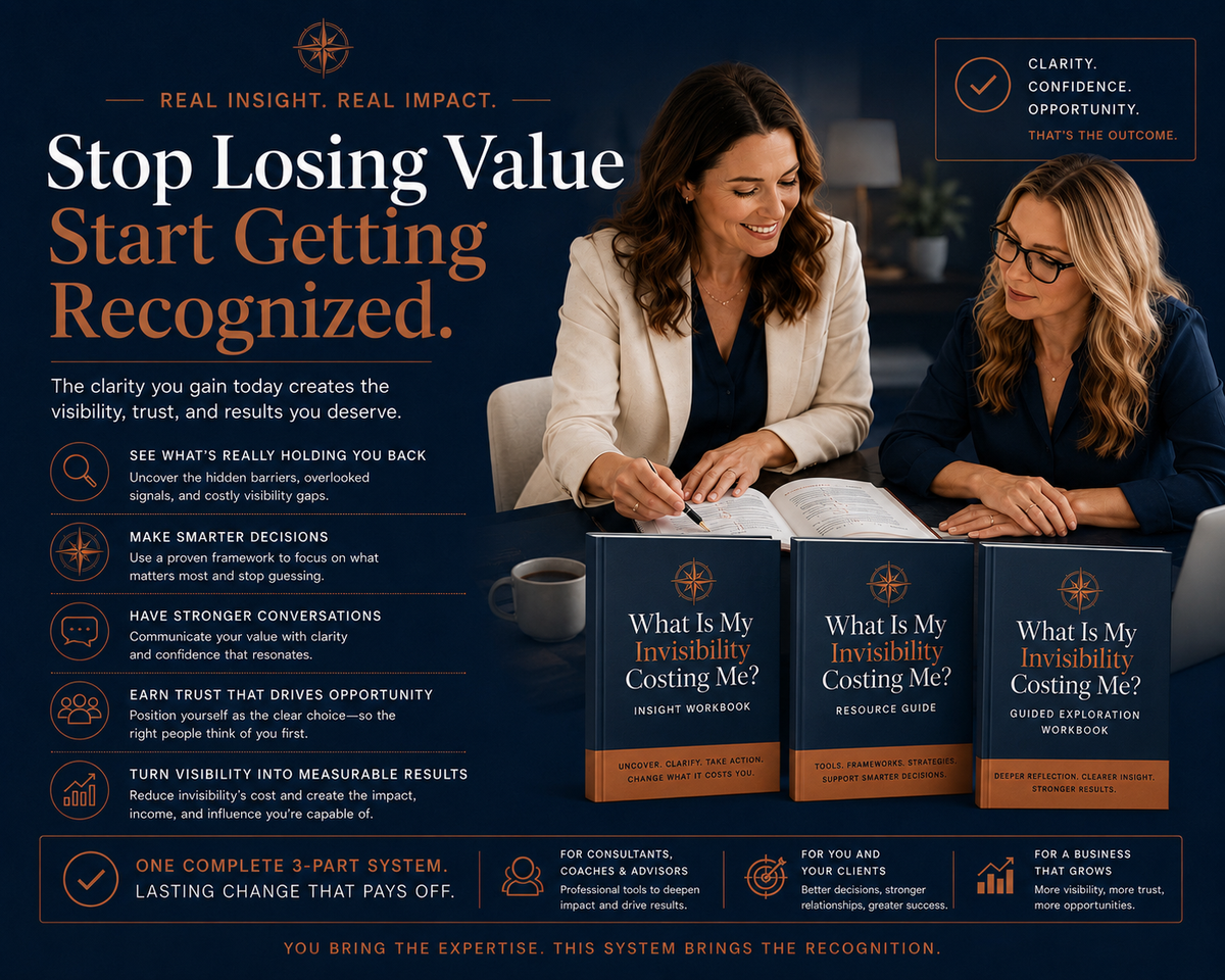 What Is My Invisibility Costing Me?™ Complete Professional Set | Consultant-Grade PLR | Commercial Use image 4