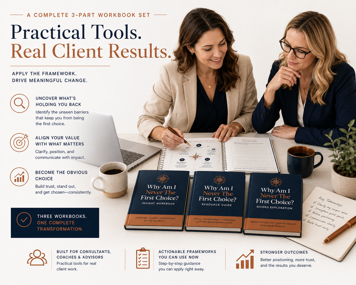 Why Am I Never The First Choice?™ Complete Professional Set | Consultant-Grade PLR | Commercial Use image 3