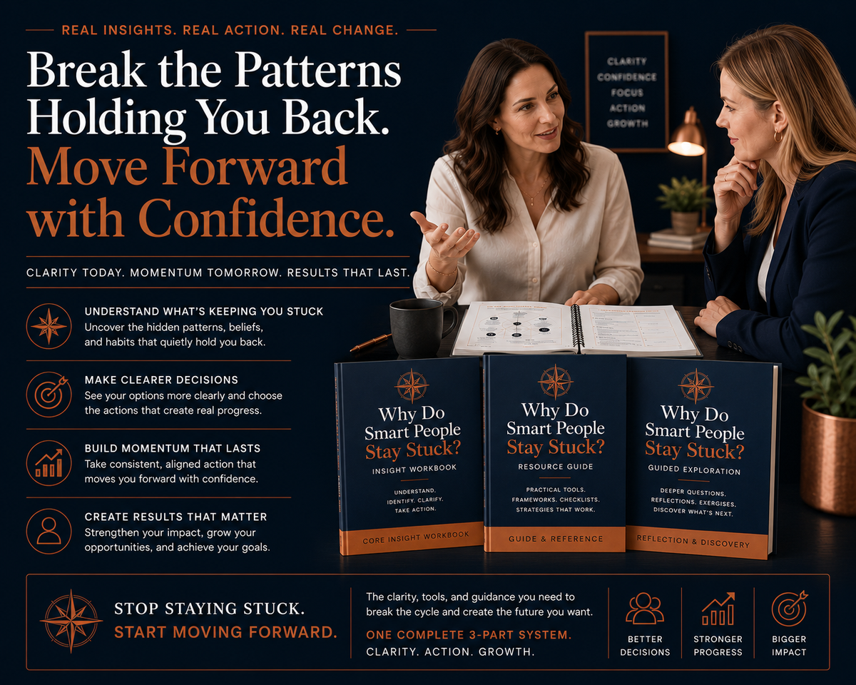 Why Do Smart People Stay Stuck?™ Complete Professional Set | Consultant-Grade PLR | Commercial Use image 4