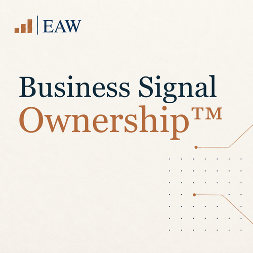 Business Signal Ownership™ | Understanding Why Your Business Isn't Being Recognized™