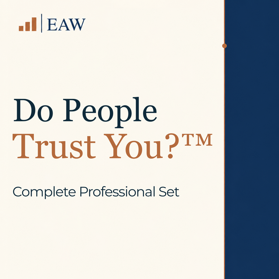 Do People Trust You?™ Complete Professional Set | Consultant-Grade PLR | Commercial Use