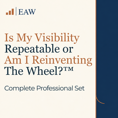 Is My Visibility Repeatable or Am I Reinventing the Wheel?™ Complete Professional Set | Consultant-Grade PLR | Commercial Use