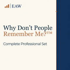 Why Don't People Remember Me?™ Complete Professional Set | Consultant-Grade PLR | Commercial Use