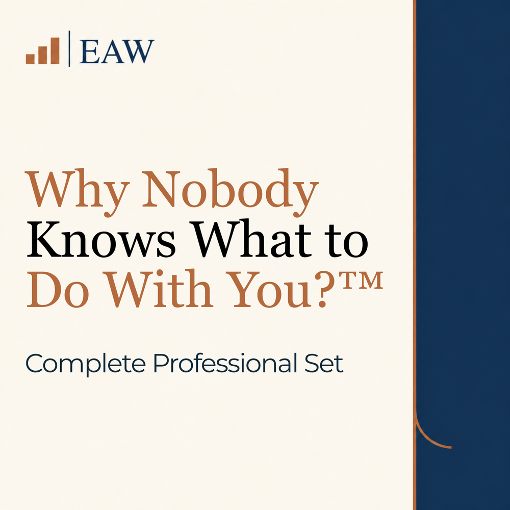 Why Nobody Knows What To Do With You?™ Complete Professional Set | Consultant-Grade PLR | Commercial Use